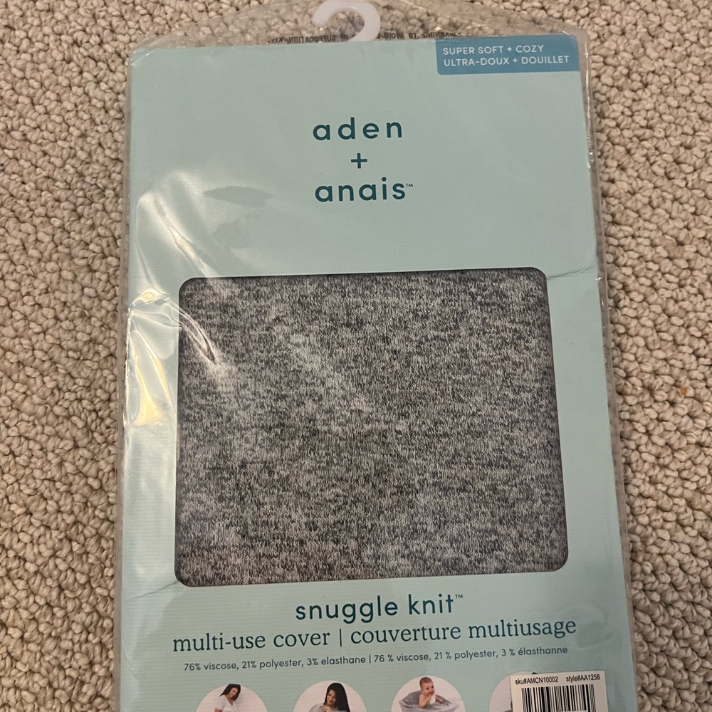 aden + anais Snuggle Knit Multi-Use Cover